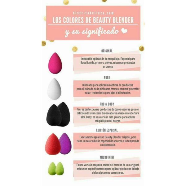 Mút Beauty Blender Tách Set Đen - Image 6