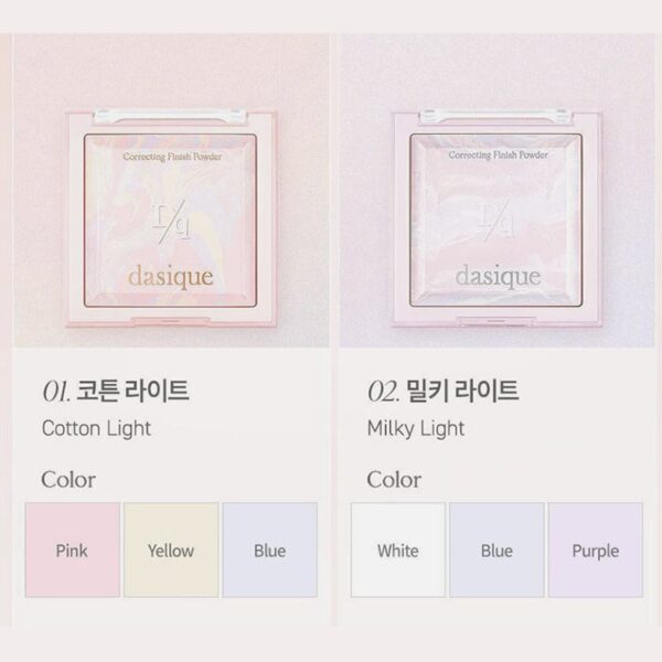 Phấn Nén Dasique Correcting Finish Powder - Image 4