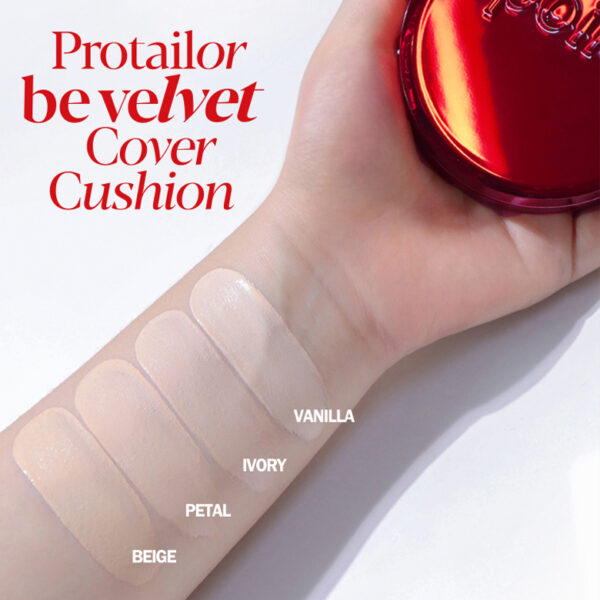 Phấn Nước Espoir Pro Tailor Be Velvet Cover Cushion SPF 34 PA++ - Image 4