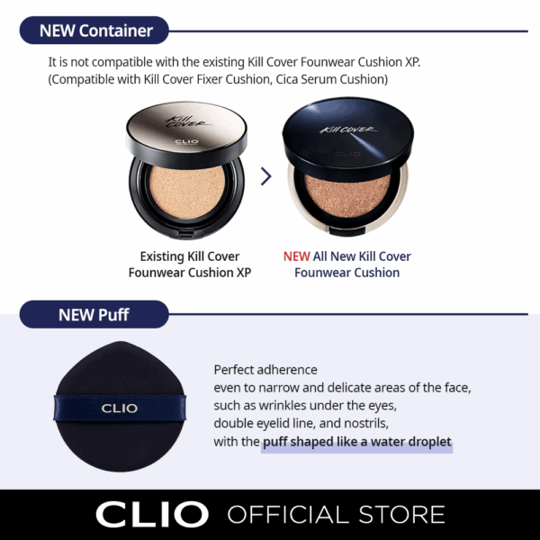 Cushion Clio Kill Cover The New Founwear SPF 50+ - Image 3