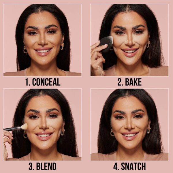 Phấn Phủ Bột Huda Beauty Easy Bake Loose Baking & Setting Powder Cherry Blossom - Image 5