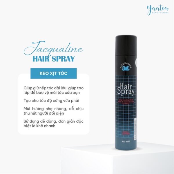 Keo Xịt Tóc Jacqualine Hair Spray 400ml