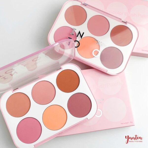 Bảng Má Hồng Into You Six-Color Blush 6 ô - Image 4