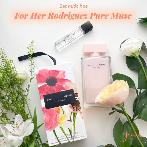 Set Nước Hoa Narciso For Her EDP 100ml + Narciso For Her Pure Musc 10ml - Image 4