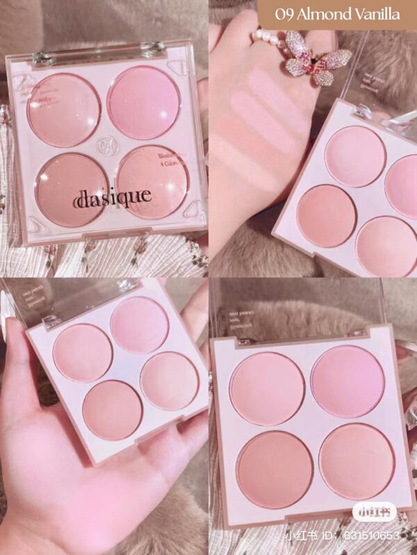 Má Hồng Dasique Blending Mood 4 Ô Tròn - Image 8
