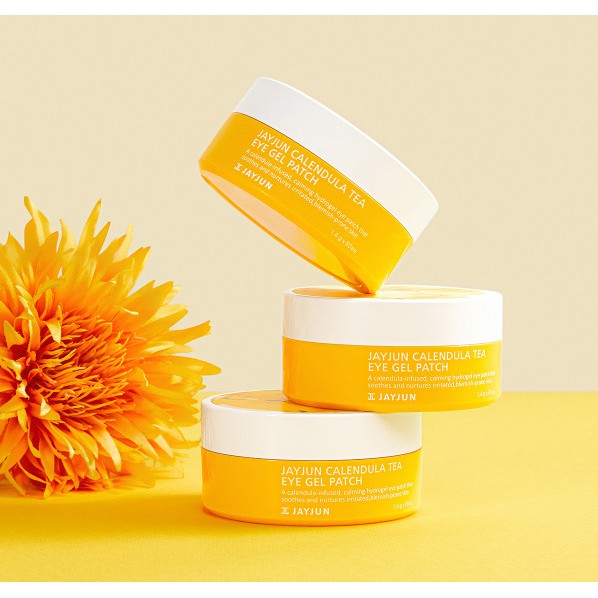 Mặt Nạ Mắt JayJun Calendula Tea Eye Gel Patch - Image 4
