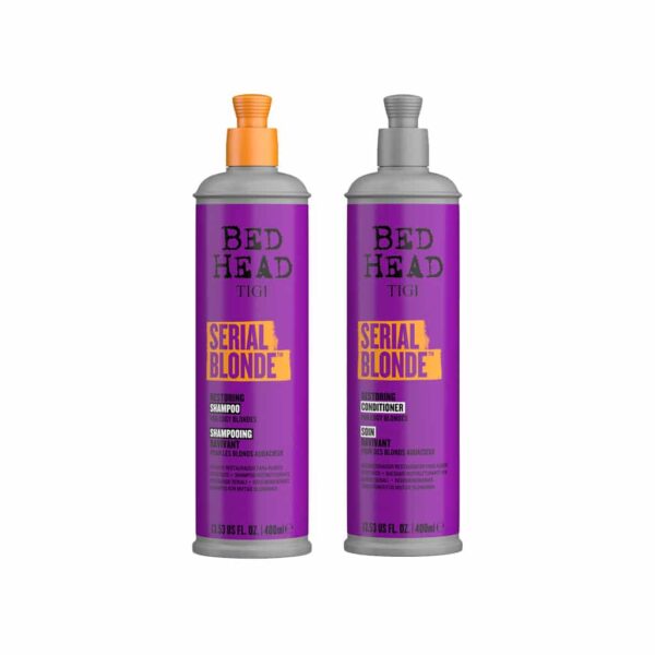 Dầu Gội Xả TiGi Serial Blonde Restoring 400ml