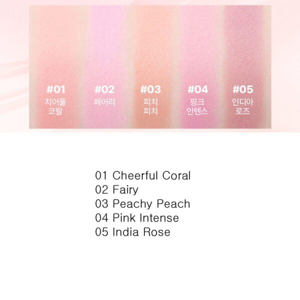 Má Hồng WAKEMAKE Sheer Layering Dual Blusher - Image 6