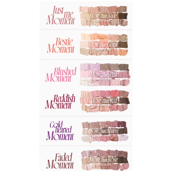Bảng Mắt Fwee More Mood Eyeshadow Palette - Image 6
