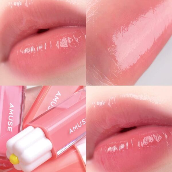 Son Bóng Amuse Dew Tint Hoa Cúc 4g - Image 5