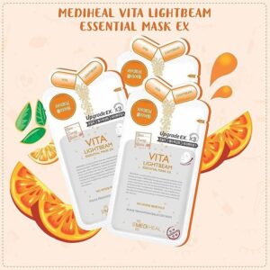 Mặt Nạ Mediheal Vita Light Beam Essential Mask EX 5 Miếng