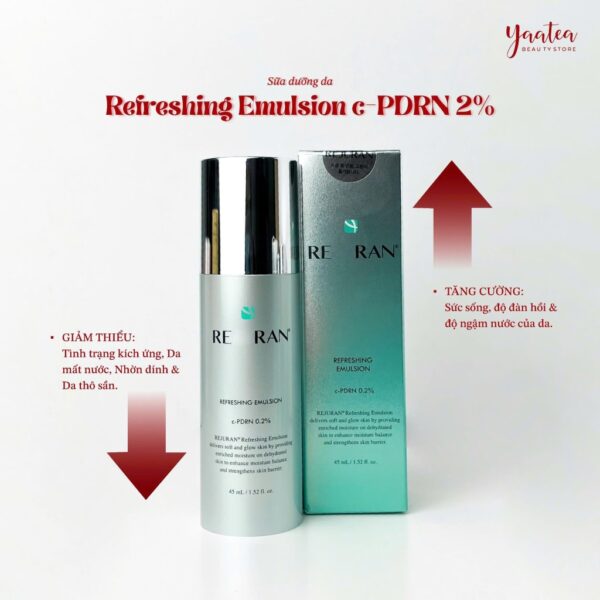 Sữa Dưỡng REJURAN Refreshing Emulsion c-PDRN 0.2% 45ml - Image 6