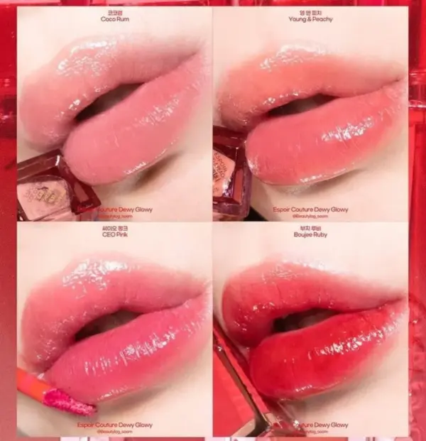 Son Kem Espoir Couture Lip Tint Dewy Glowy - Image 4