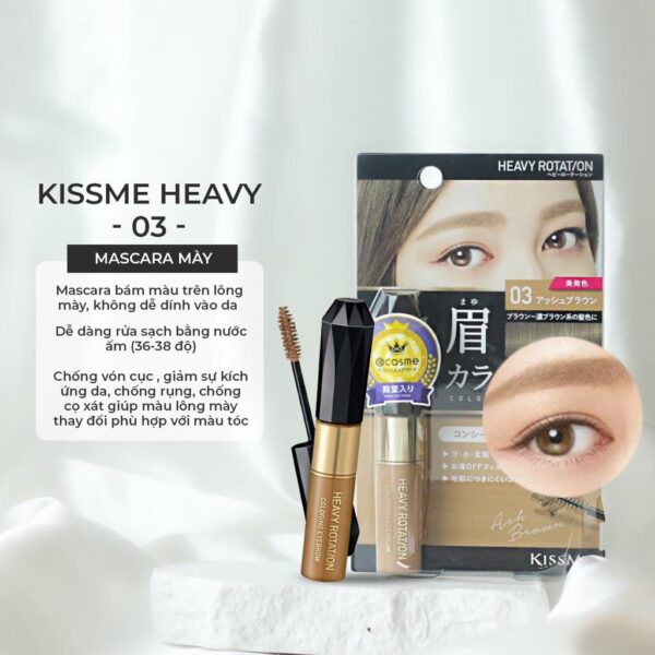 Mascara Mày Kissme Heavy - Image 8
