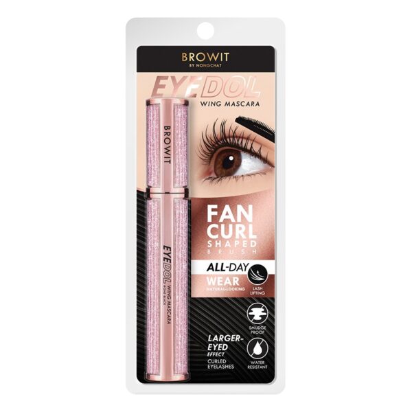 Mascara Nongchat Eyedol Wing One Black 8g - Image 4
