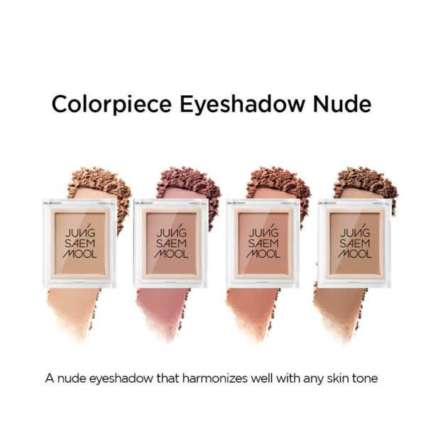 Phấn Mắt Jung Saem Mool Colorpiece Eyeshadow Nude - Image 3