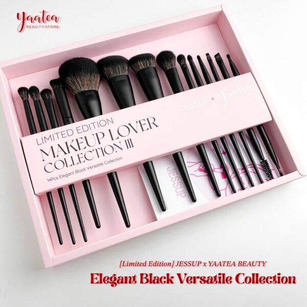 Bộ cọ Jessup x Yaatea Limited Edition Elegant Black 14 Cây - Image 7