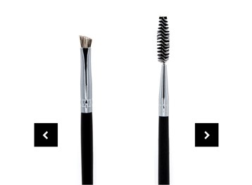 Cọ Chân Mày 2 Đầu Crown C413 - Image 2