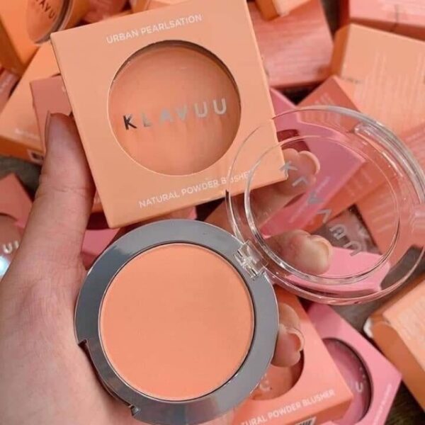 Má Hồng Klavuu Urban Pearlsation Natural Powder Blusher 5.5g - Image 6