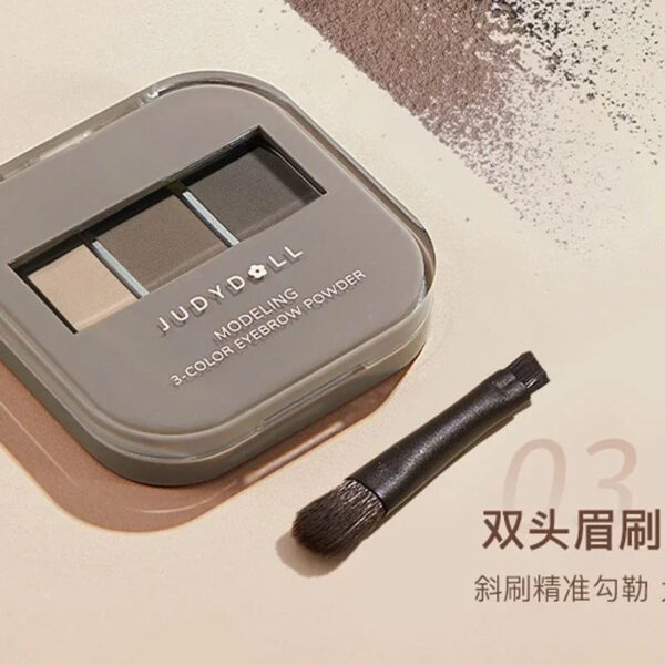 Phấn Mày Judydoll 3-Colour Eyebrow Palette 2.4g - Image 5