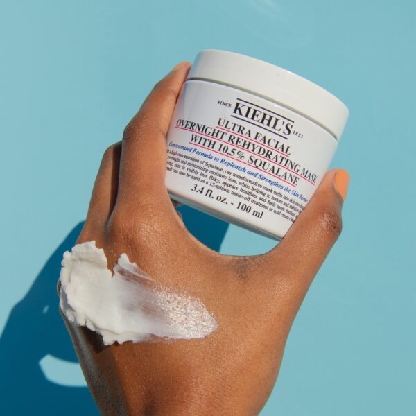 Mặt Nạ Kiehl's Ultra Facial Overnight Hydrating Face Mask with 10.5% Squalane 100ml - Image 3