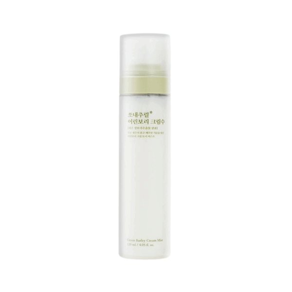 Xịt Khoáng So’Natural Green Barley Cream Mist 120ml
