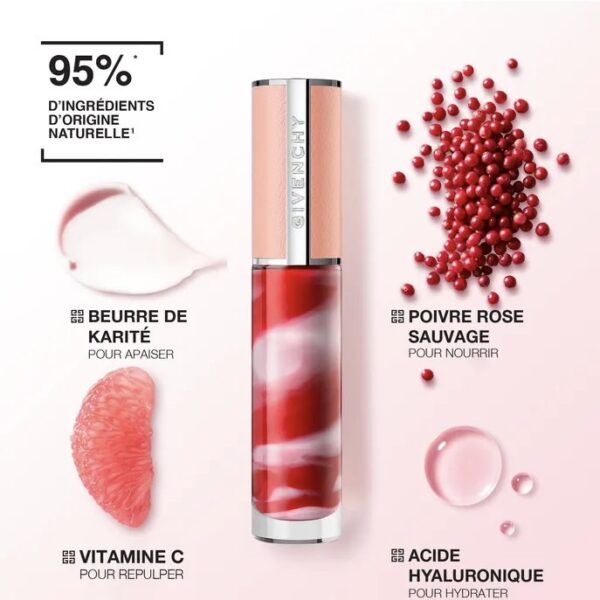 Son Dưỡng Givenchy Rose Perfecto Liquid - 117 Chilling Brown - Image 2