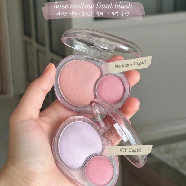 Má Hồng Thạch Fwee Mellow Dual Blush - Image 2
