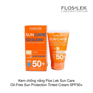 KCN Floslek Oil Free Sun Protection Tinted Cream SPF 50+