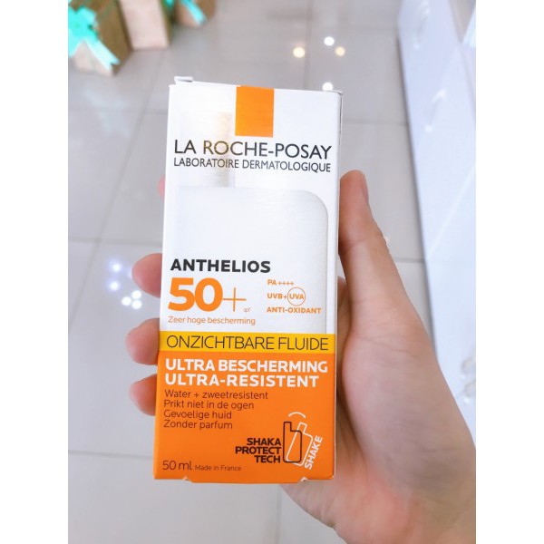 KCN La Roche Posay Anthelios Spf 50 - 50ml Dạng Chai - Onzichtbare Fluide - Image 2