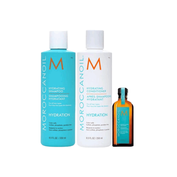 Set Moroccanoil 3 Món Kèm Túi ( Cặp gội xả 250ml + Oil 25ml)