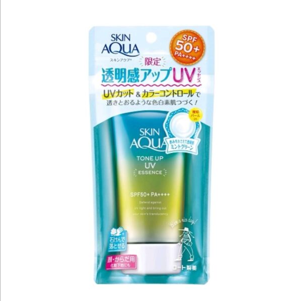 KCN Skin Aqua Tone Up Essence tuýp 80G - Xanh lá - Image 8