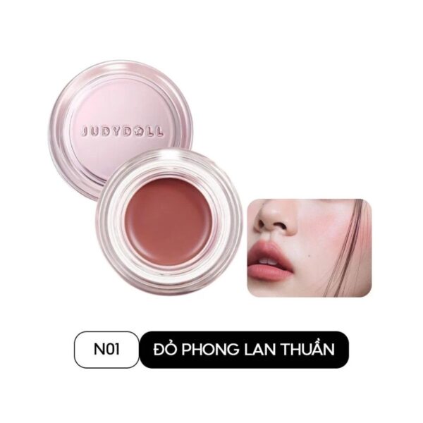 Son Môi & Má Hồng Judydoll Watery Multiuse Color Balm 6g - Image 7