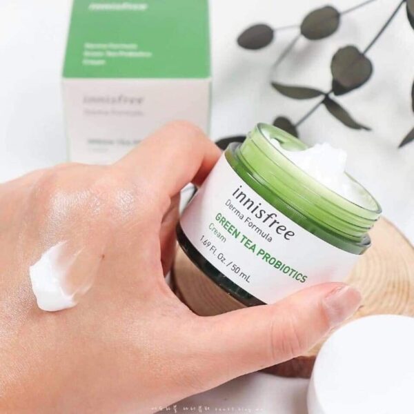 Kem Dưỡng Innisfree Green Tea Probiotics 50ml - Image 2