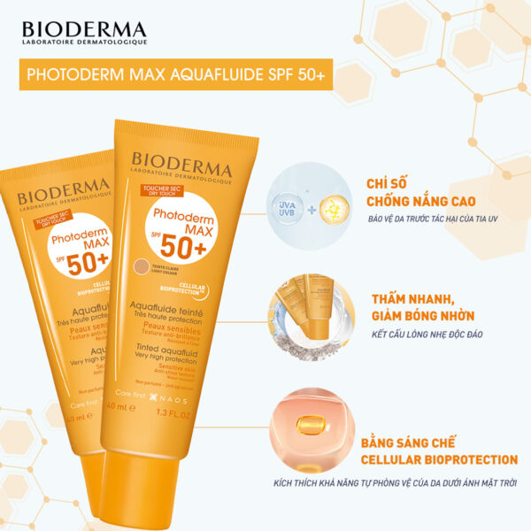 KCN Bioderma Photoderm Aquafluide SPF 50+ 40ml - Image 8