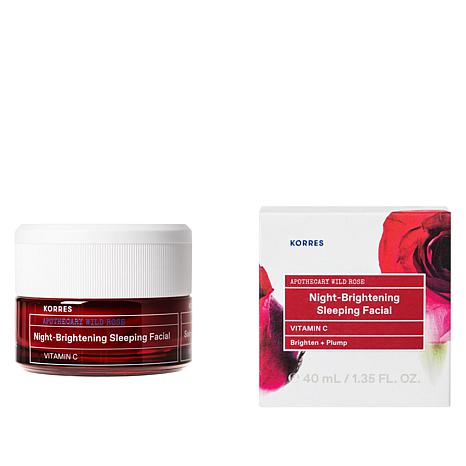 Mặt Nạ Ngủ Korres Wild Rose Night-Brightening Sleeping Facial 40ml - Image 2