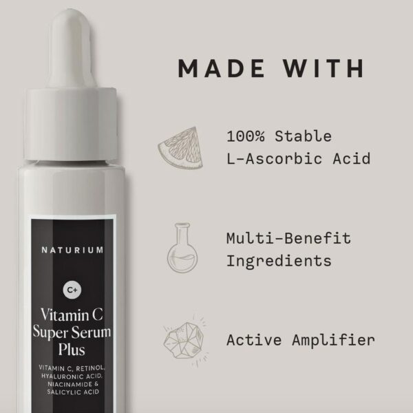 Serum Naturium Vitamin C Super Serum Plus 30ml - Image 3