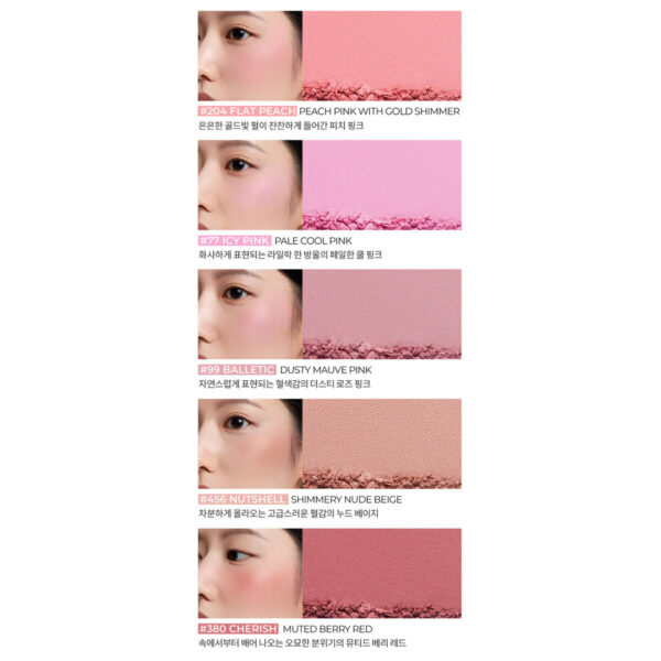 Má Hồng Hera Sheer Radiant Finish 5.5g - Image 8