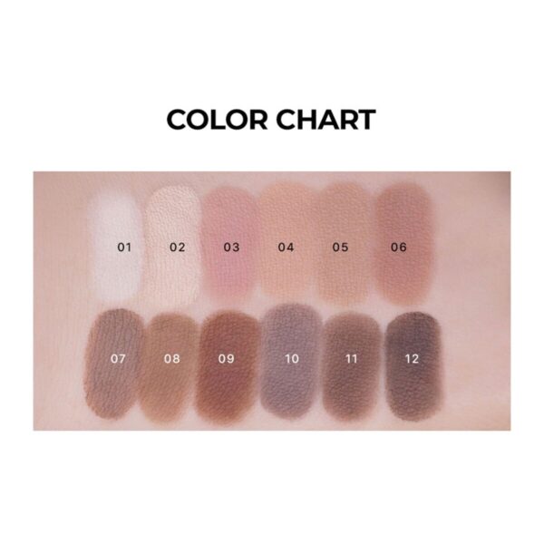 Bảng Phấn Mày Wakemake Soft Drawing Brow Palette - Image 5