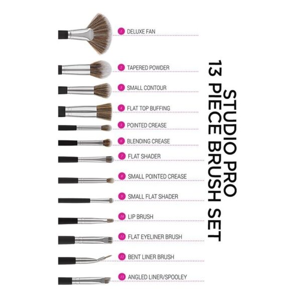Bộ Cọ BH Cosmetics Piece Studio Pro 13 Cây - Image 5