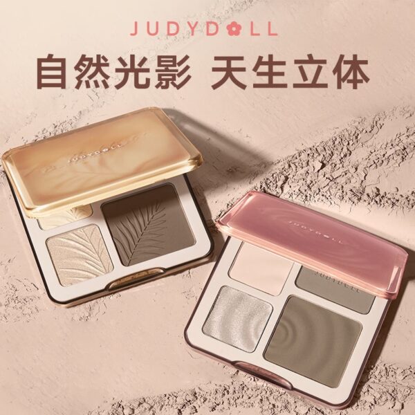Bảng Highlight & Contour JUDYDOLL 4 Ô - Image 3