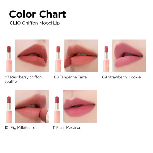 Son Thỏi Clio Chiffon Mood - Image 6