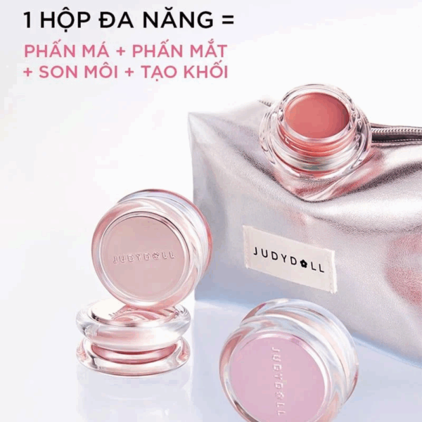 Son Môi & Má Hồng Judydoll Watery Multiuse Color Balm 6g - Image 4