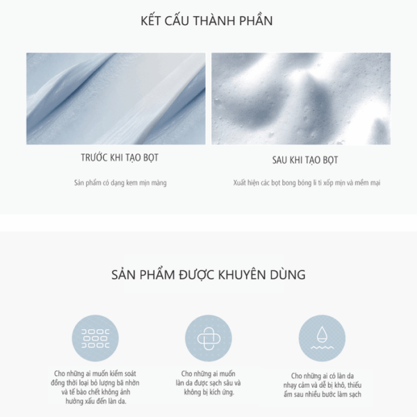 SRM Huxley Cleansing Foam 100g - Image 3