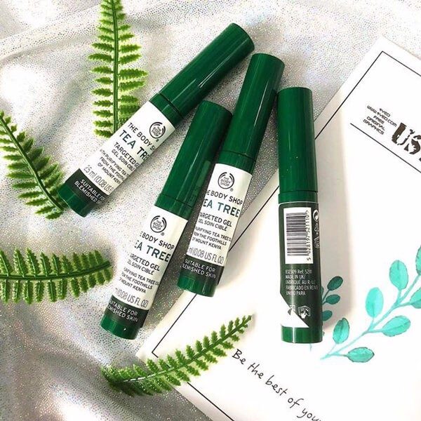 Gel Trị Mụn The Body Shop Tea Tree Targeted Gel 2,5ml - Image 5