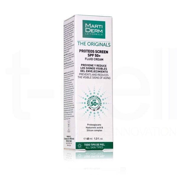 KCN Marti Derm The Originals Proteos Screen SPF 50+ Fluid Cream 40ml CT - Image 4