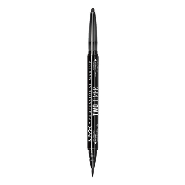 Kẻ Mắt NYX Two Timer Kohl Pencil Liner & Felt Tip Liner - TT01 Jet Black