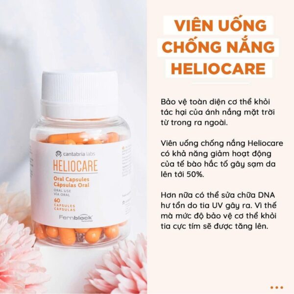 Viên Uống Chống Nắng Heliocare Oral Capsules - Image 5