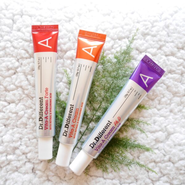 Kem Dưỡng Dr.Different Vita-A Cream Ph.D Retinal 0.12% - Image 5