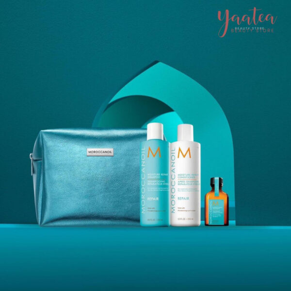 Set Moroccanoil 3 Món Kèm Túi ( Cặp gội xả 250ml + Oil 25ml) - Image 4